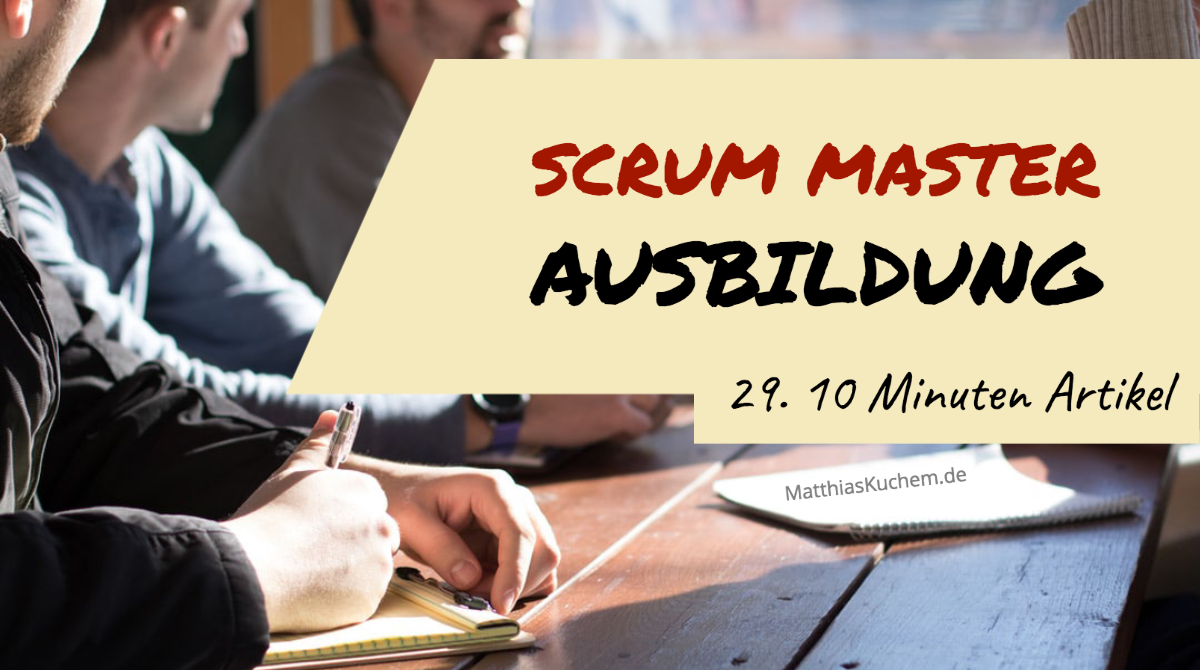 Scrum Master – Ausbildung