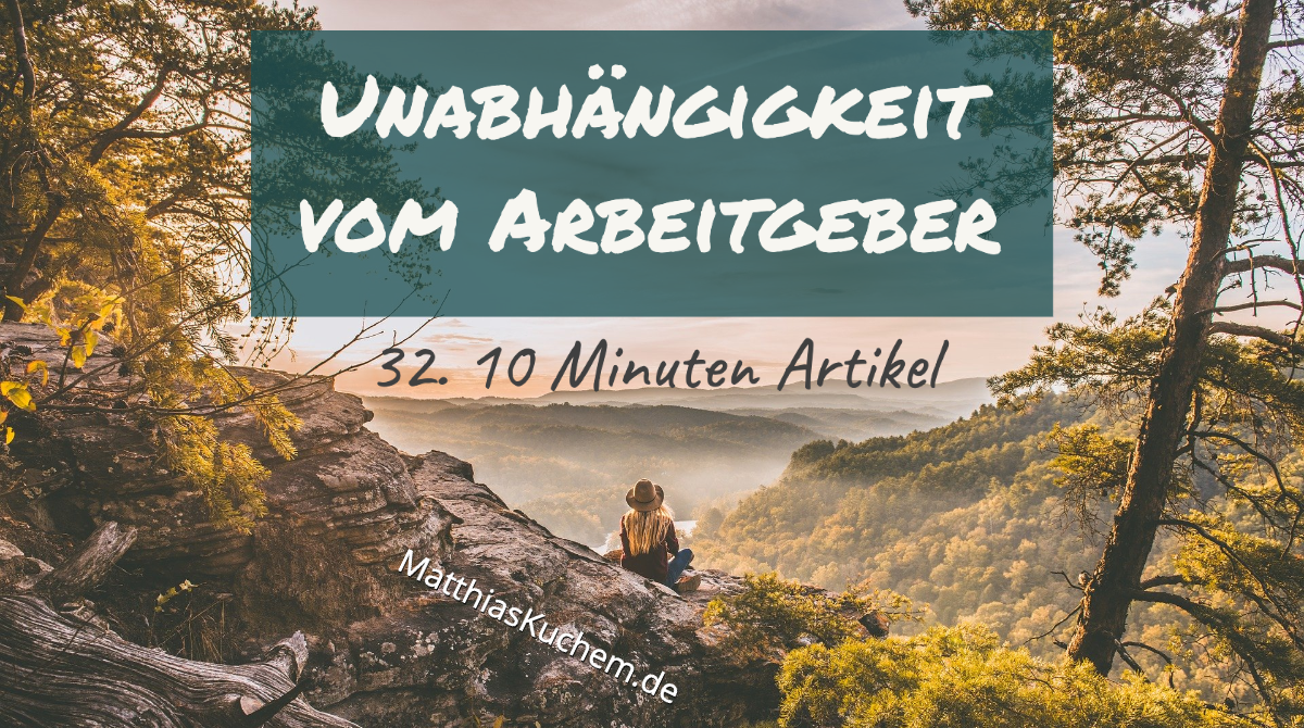 Unabhängigkeit vom Arbeitgeber